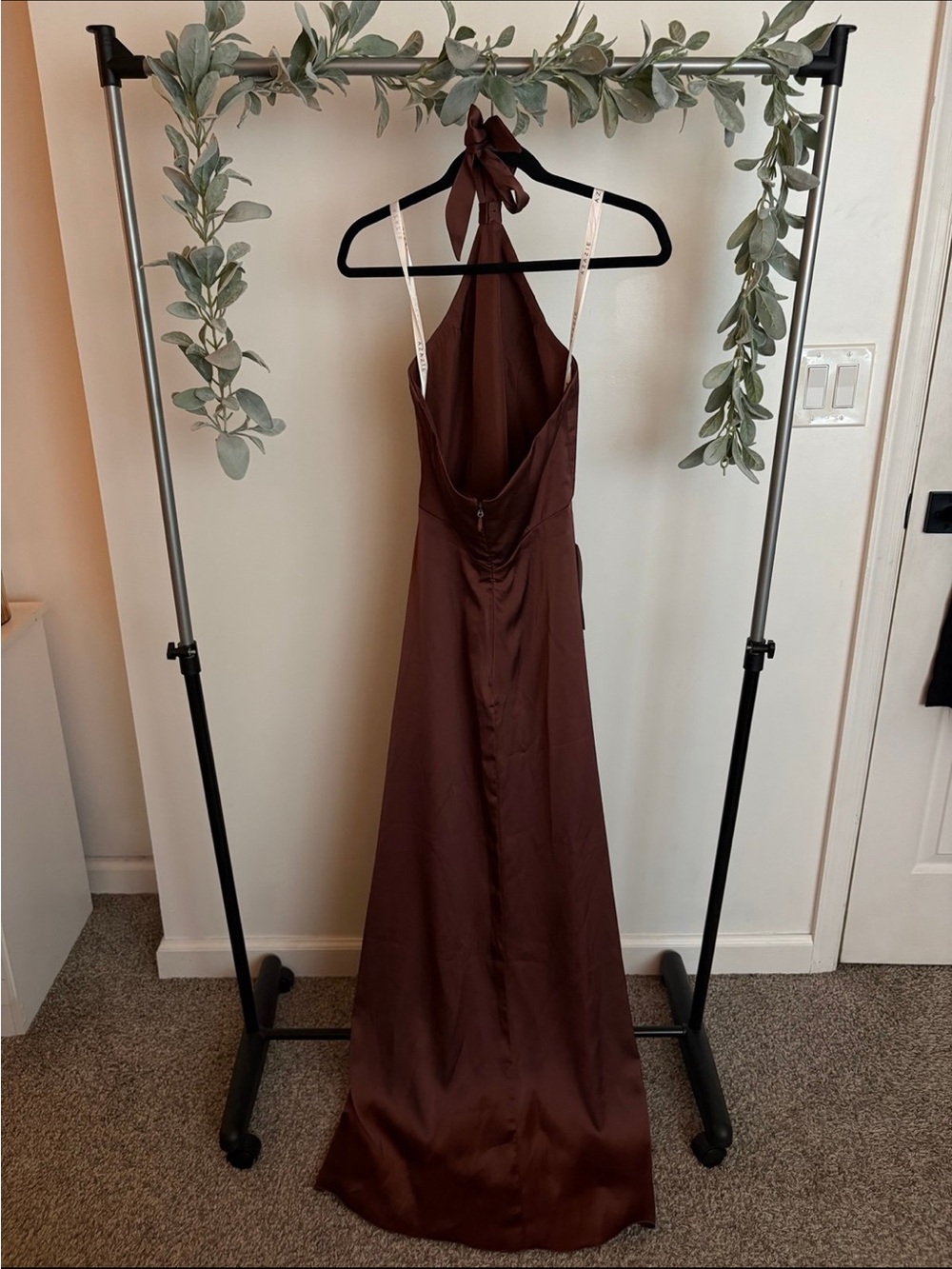 Azazie Sheath Side Slit Dress - Picture 6 of 9
